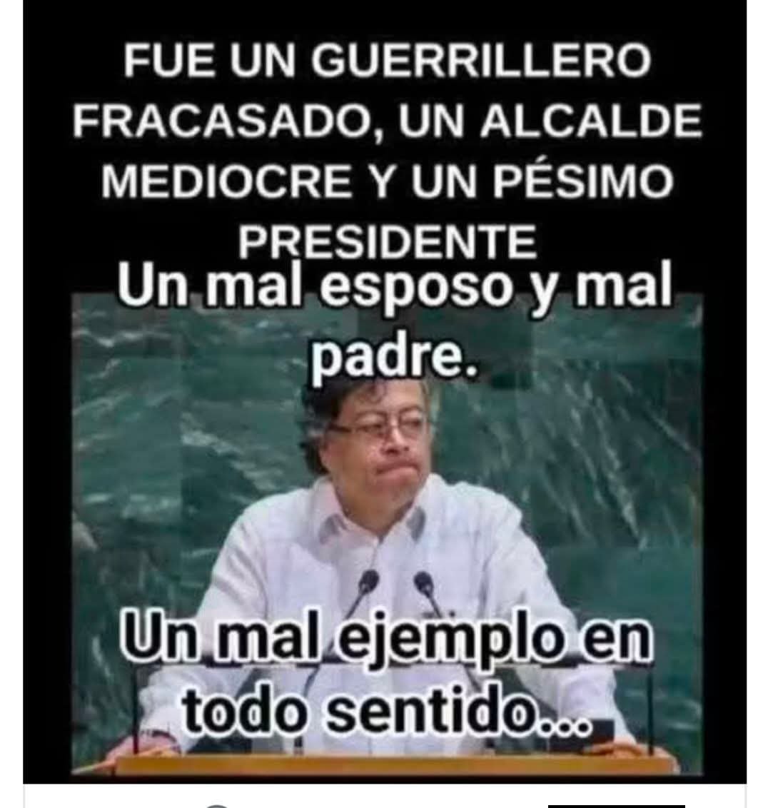 Masmemita's tweet photo. @petrogustavo https://t.co/W4bflDCjrO