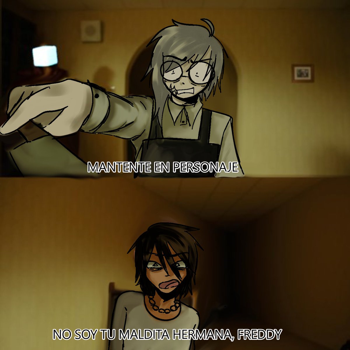 fr3akinplanet's tweet photo. esto es algo q se me ocurrio, ok, no se romantiza nada y no es algo propio de mi yume pero me dio risa

#yumeship #yumetwt #freddybutcher https://t.co/upYtceZqsP