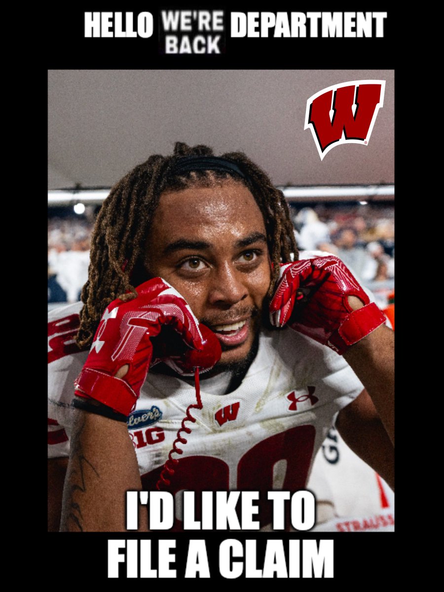 BadgerFootball's tweet photo. ICYMI…WE’RE BACK 👐 https://t.co/cZmmHpZ72p