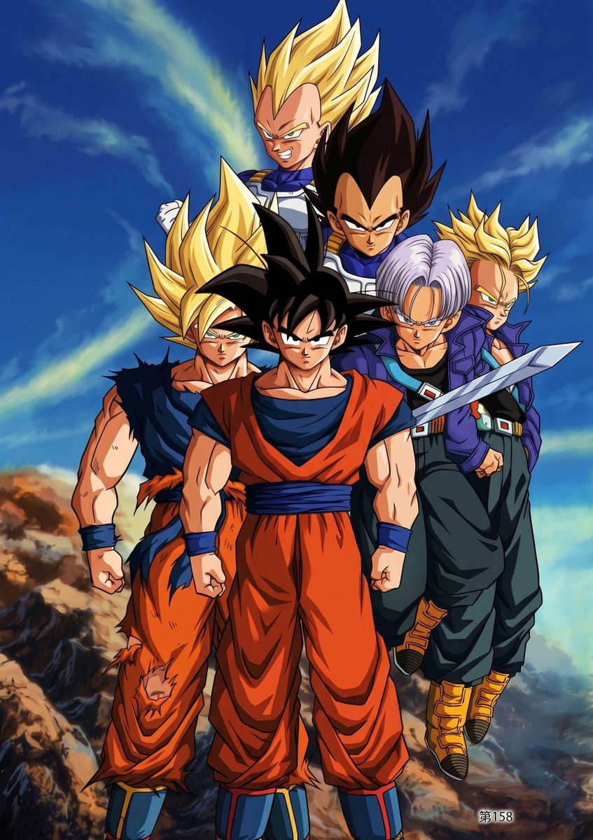 dragoball1226's tweet photo. Os Saiyajins  - Dragon Ball Z https://t.co/LjY0CSNjEy