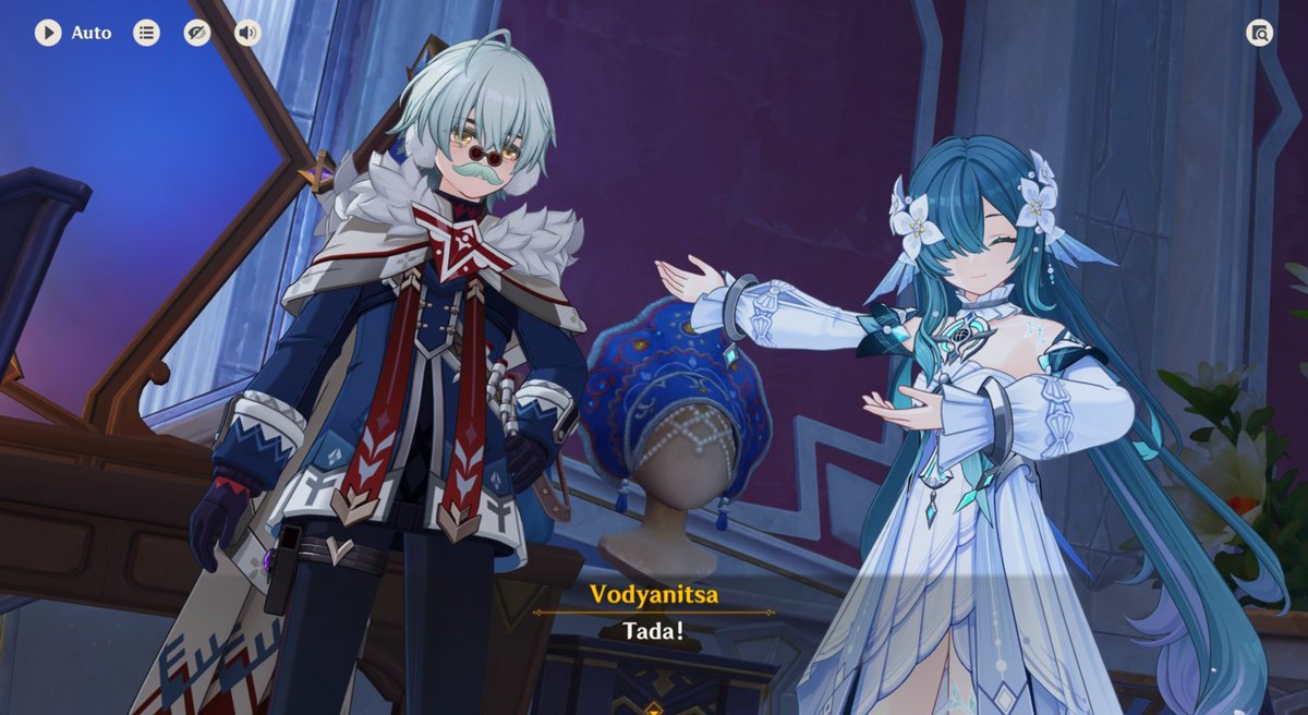 feiyuun's tweet photo. how close alyosha and vodyanitsa are to trust each other this much that alyosha didnt even question vodya's plan and just went with it? and how vodya knew alyosha can do it? he really just went with the makeover and acted the part

alyonitsa share 1 braincell when theyre together https://t.co/Z2nF4GCykE