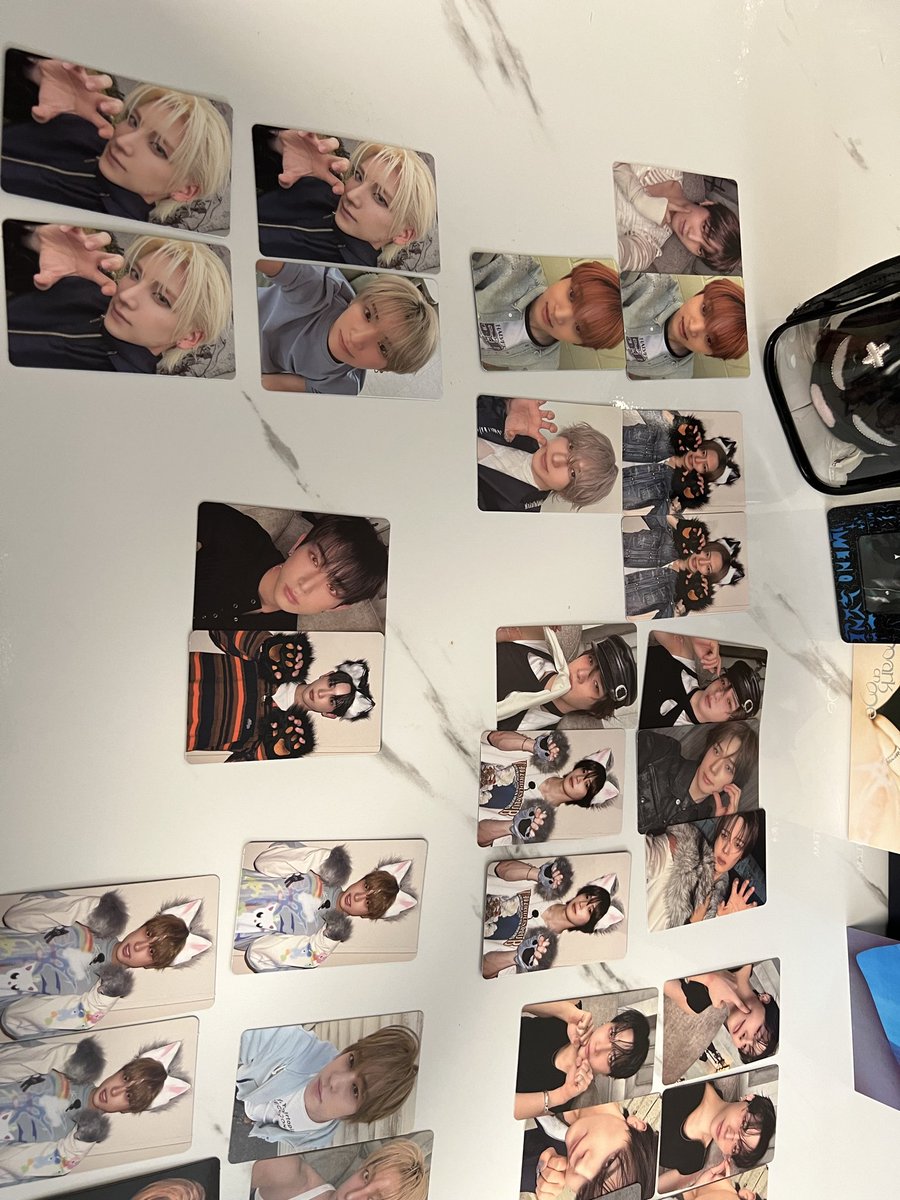 ssamanthassilva's tweet photo. Open to trade any of my duplicates (except for fuma furry)🧎🏻‍♀️only looking for Nico furry photocard https://t.co/8txL3LQqMx