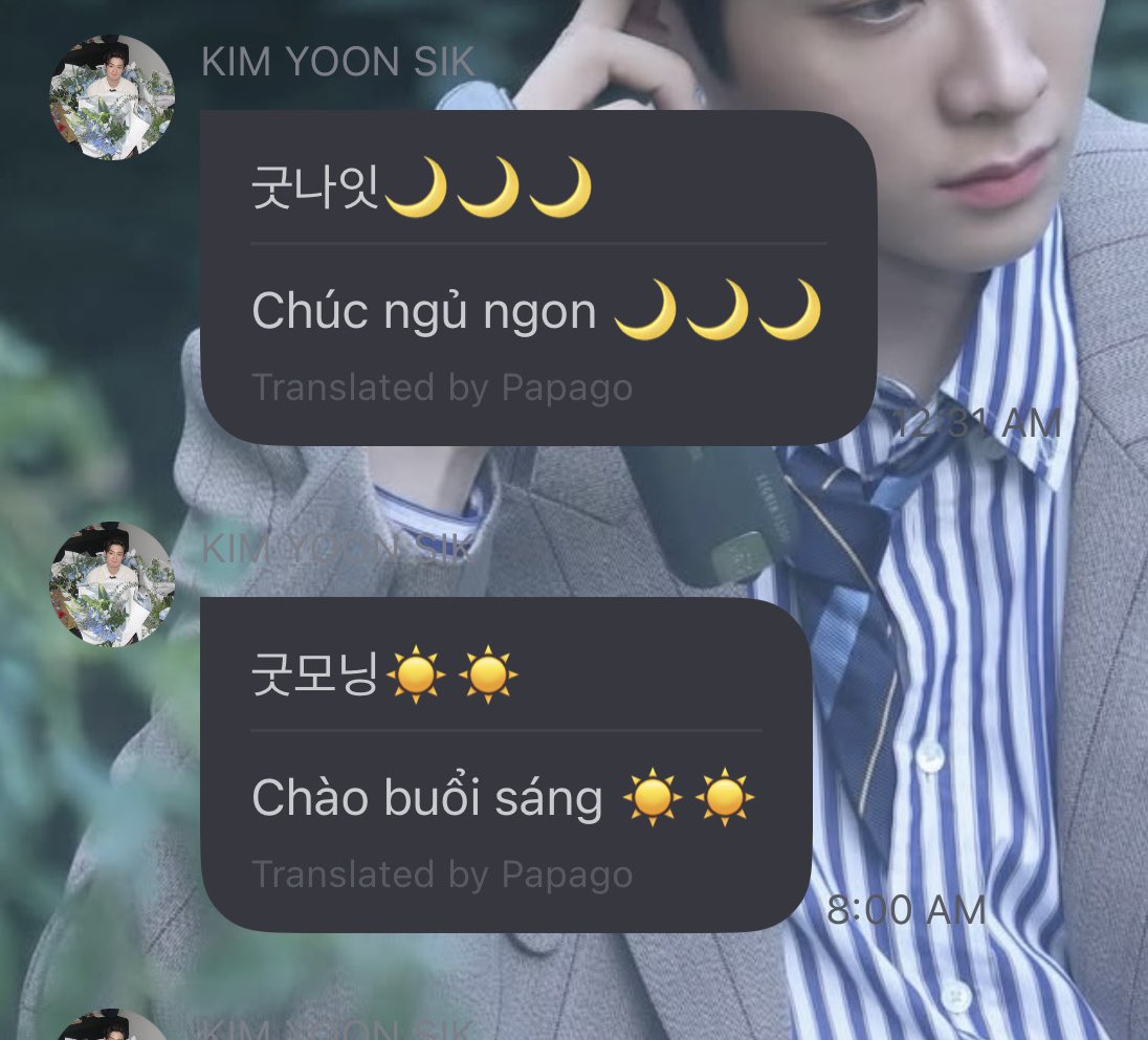 Vtcng01's tweet photo. Ai mà đi ngủ thì được chúc ngủ ngon
Ai vừa thức dậy thì được chào buổi sáng

 #KimYoonSik
#김윤식 https://t.co/dfku3vszJC