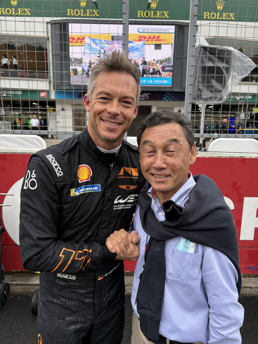 nakajimaracing's tweet photo. WECで富士スピードウェイにお邪魔しています🏁
 あの人にもこの人にも会えました😘

みんな変わらなくて、なんだかタイムワープしそうな気分でした🕑

6時間、がんばってー！

@Andre_Lotterer @loicduval https://t.co/TQjhPVd6Vl