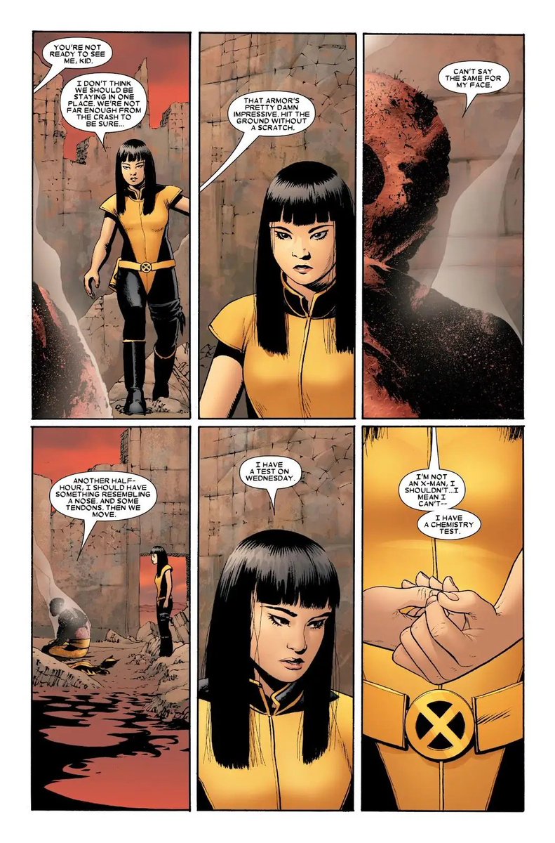 GreenBirdie's tweet photo. I love Wolverine and Amor's dynamic so much https://t.co/0QAXxpJ7WH