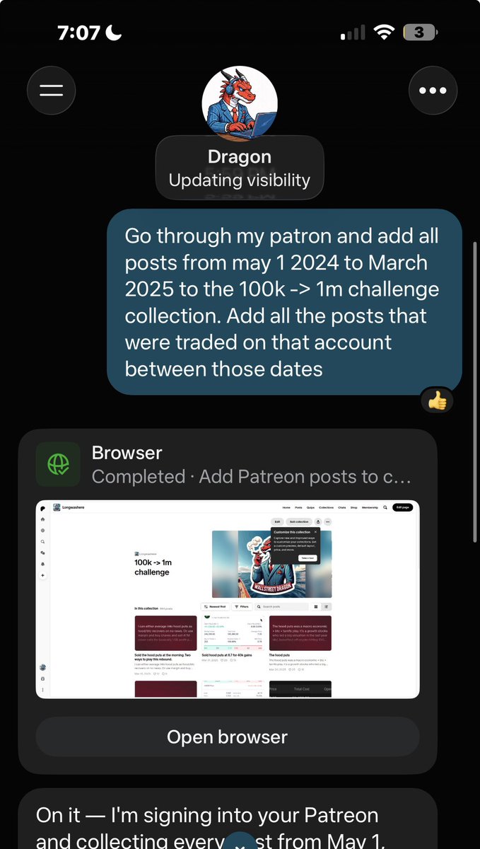 Muse gathers 364 Patreon trade posts into a challenge collection