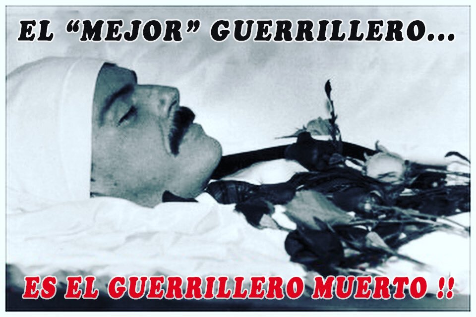 LedMicro's tweet photo. @amparovargasa @petrogustavo ESO PASA Y SEGUIRÁ  PASANDO SI SE "DEJAN VIVOS" ESTOS HUJOS DE PUTA GUERRILLEROS ...!!! Y MUY ESPECIALMENTE  ESTE MALPARIDO BASTARDO DEL PETRO ..!!! https://t.co/42YXuQxiSQ
