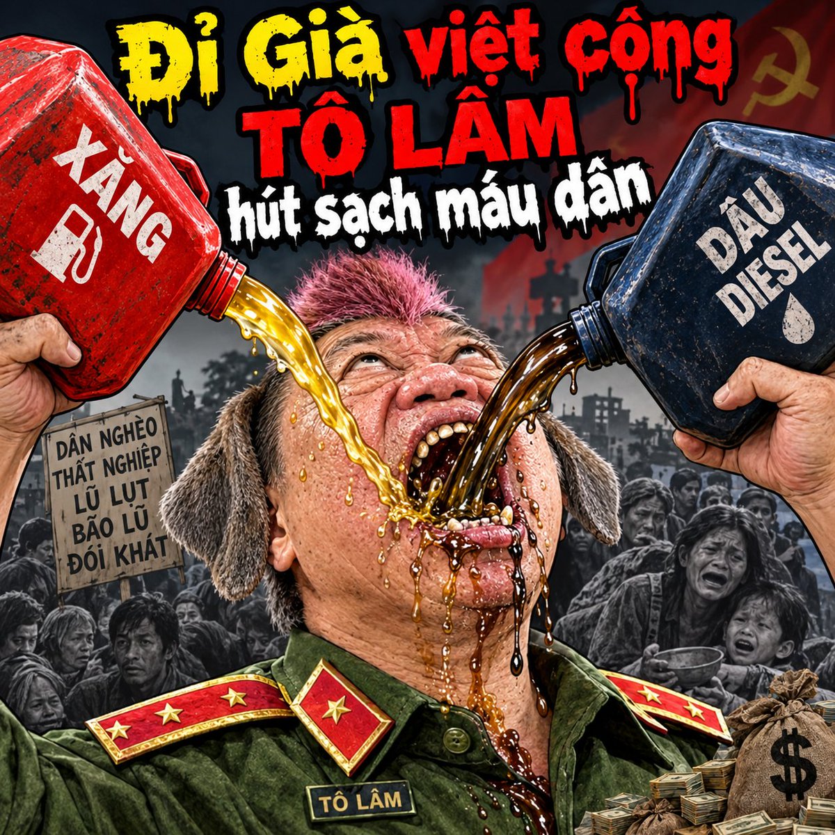 deotinvietcong's tweet photo. @congsat2 Cho việt cộng xạo lồn mấy lời bài nhạc để viết nha anh bánh tiêu thân thương...... https://t.co/Hn19ClkeOi