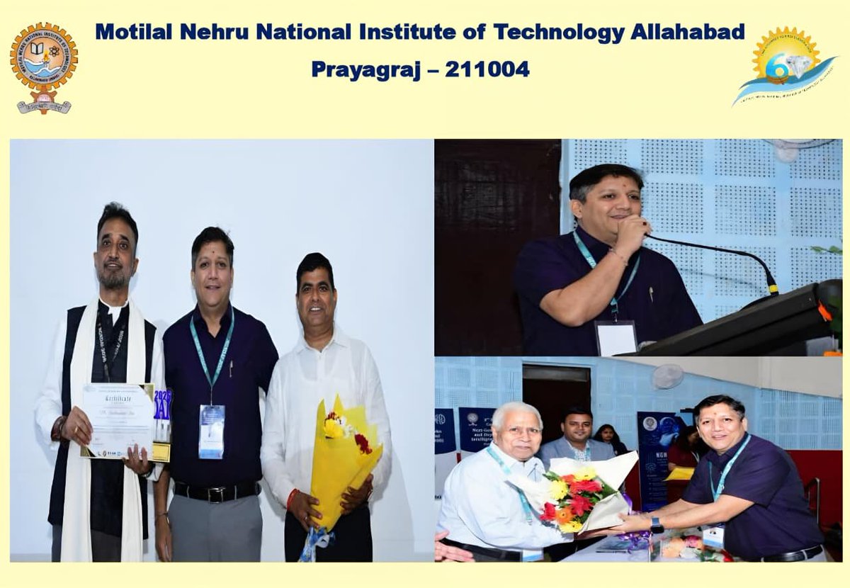 MNNITALLD's tweet photo. #NGNDAI2026 #MNNITAllahabad #Day3 #ArtificialIntelligence #AgenticAI #MachineLearning #LLM #IoT #EdgeComputing #CloudComputing #NextGenerationNetworks #Research #Innovation
@PMOIndia @narendramodi @JoshiPralhad @EduMinOfIndia @MIB_India @PIB_India @DDNewslive @airnewsalerts https://t.co/dWzFD7oaSE