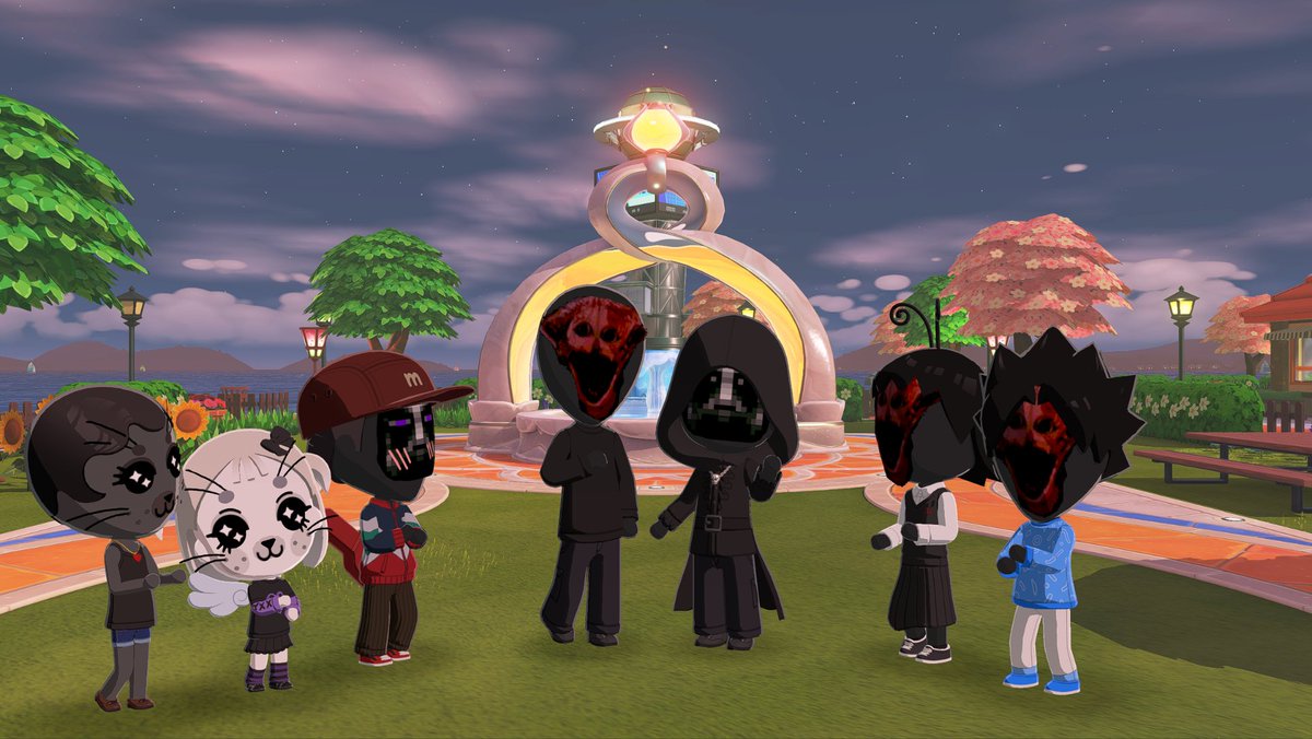 jazzrahh's tweet photo. throwback to my yaoi horror household in tomodachi life https://t.co/2oUXJDXoLe