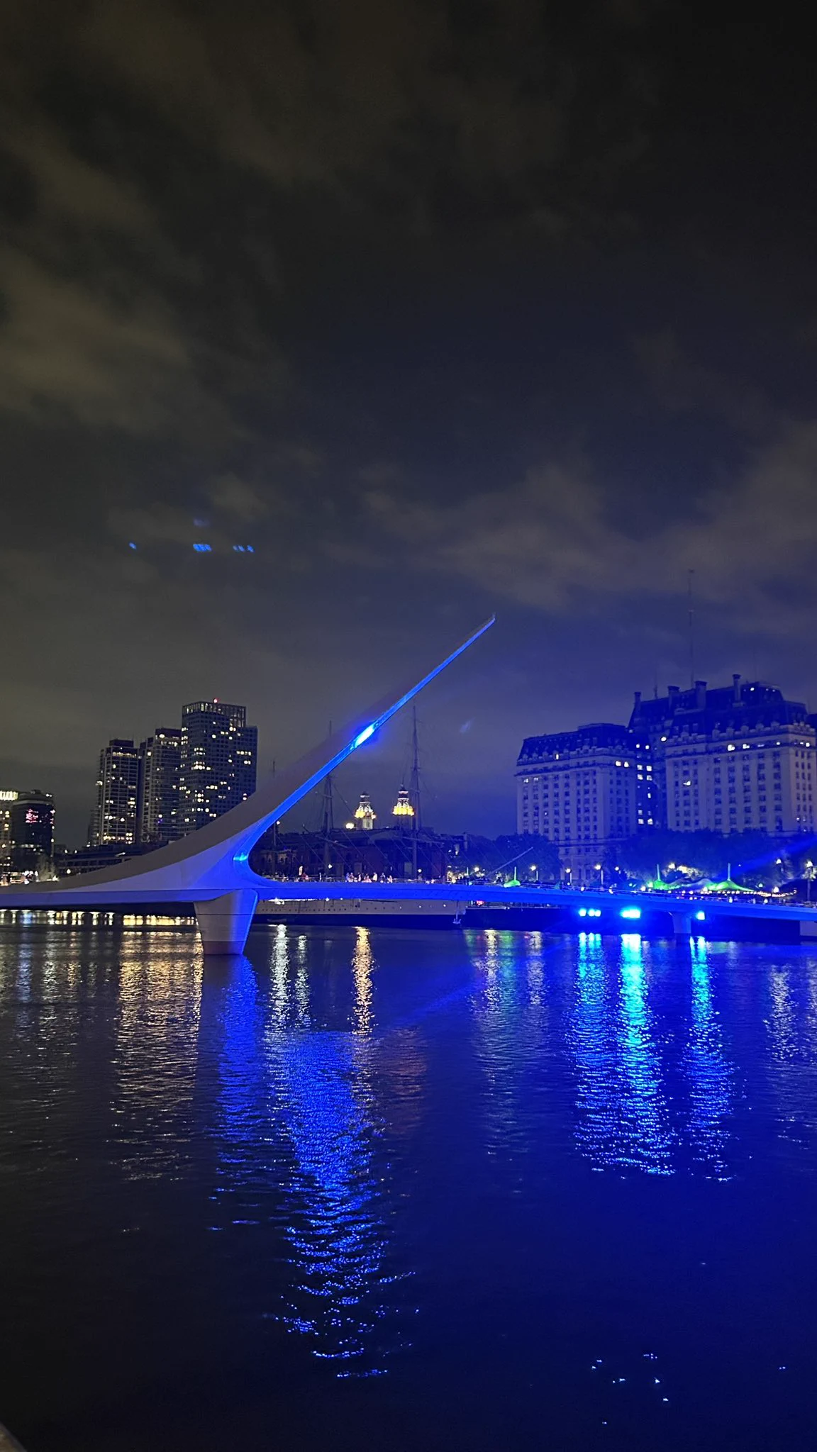 Walking bridge in Puerto Madero