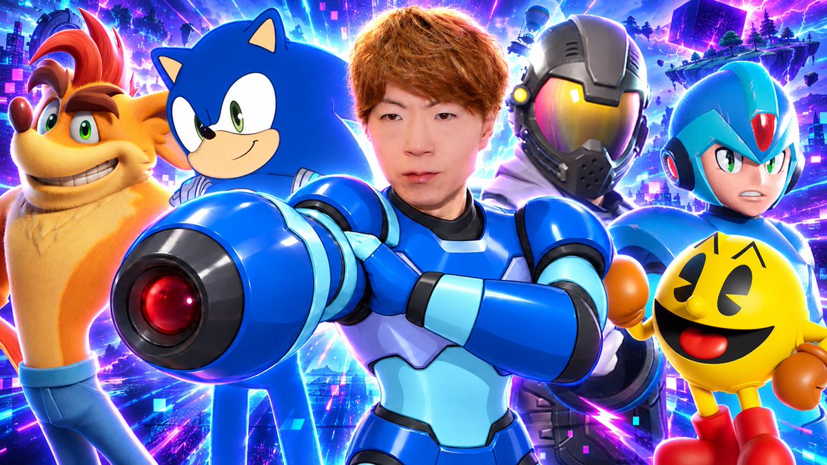 SeikinTV's tweet photo. 伝説のゲームキャラクターがフォートナイトに大集結 https://t.co/CWQ36exhPm @YouTubeより https://t.co/RTiUKkaz6l