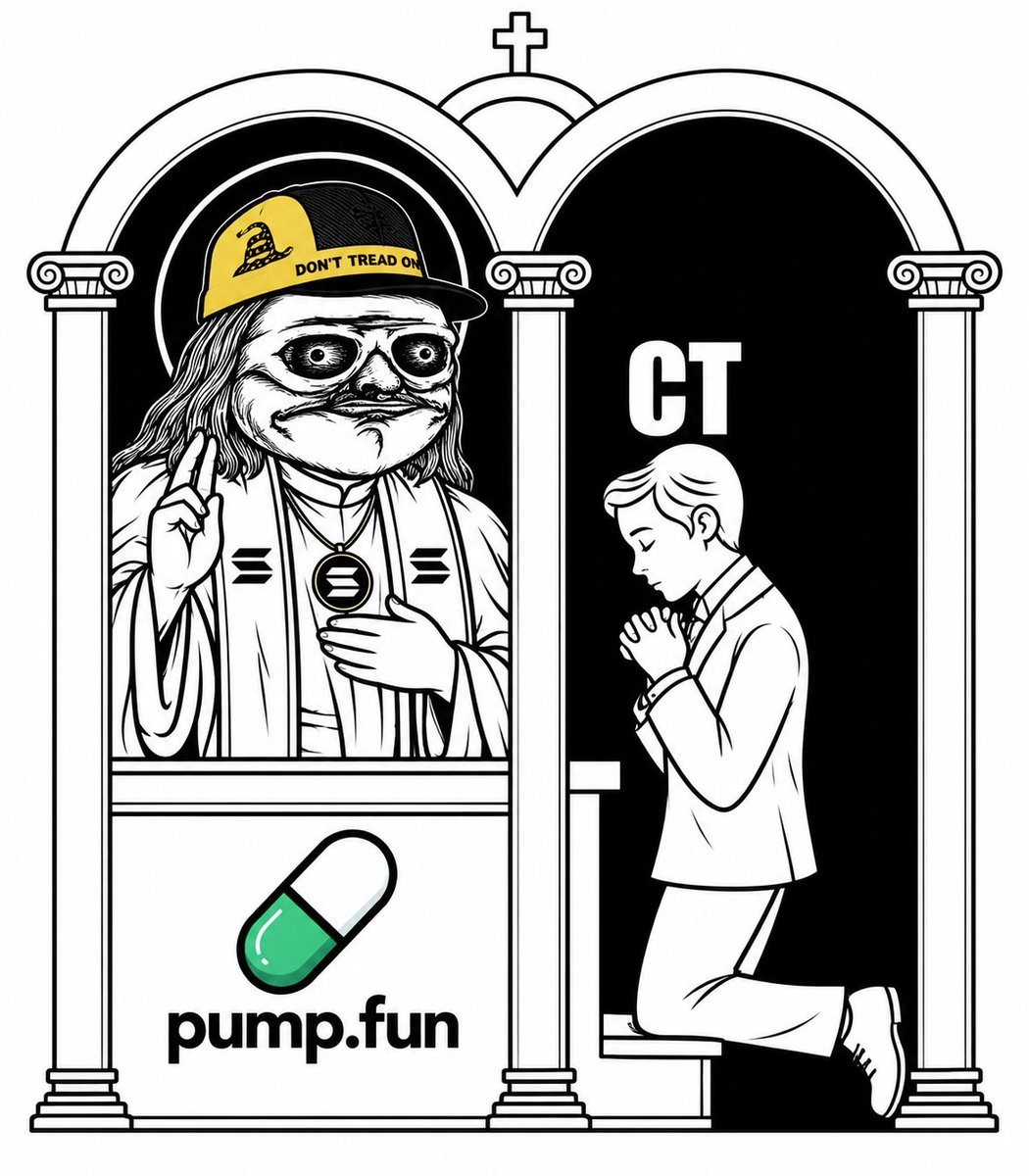 MEGUSTAOG's tweet photo. They came to https://t.co/RMR33PYuQ5 to launch memes.
They came to Solana to chase speed.
But $MEGUSTA came to run the family.
From the first creator to the last degenerate, every meme eventually passes through his cathedral. He doesn't launch tokens—he gives them permission to exist.
https://t.co/RMR33PYuQ5 created the machine.
Solana gave it speed.
Me Gusta gave it conviction.
THE GODFATHER HAS ARRIVED.

https://t.co/6k9ATWMCBQ