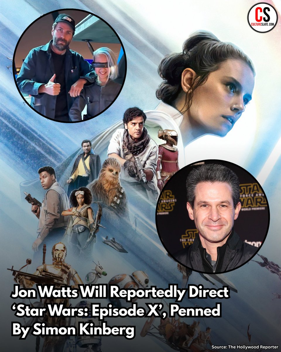 SWCultureLive's tweet photo. Watts — who is best known for directing the first three of Tom Holland’s ‘Spider-Man’ films, as well as co-creating ‘Skeleton Crew’ — will be teaming up with Kinberg on the feature that’s said to be the begining of an all new ‘Star Wars’ trilogy. Is this the Skywalker Saga continuation we’ve all been waiting for? Via: @THR 

#StarWars #JonWatts #SimonKinberg #EpisodeX