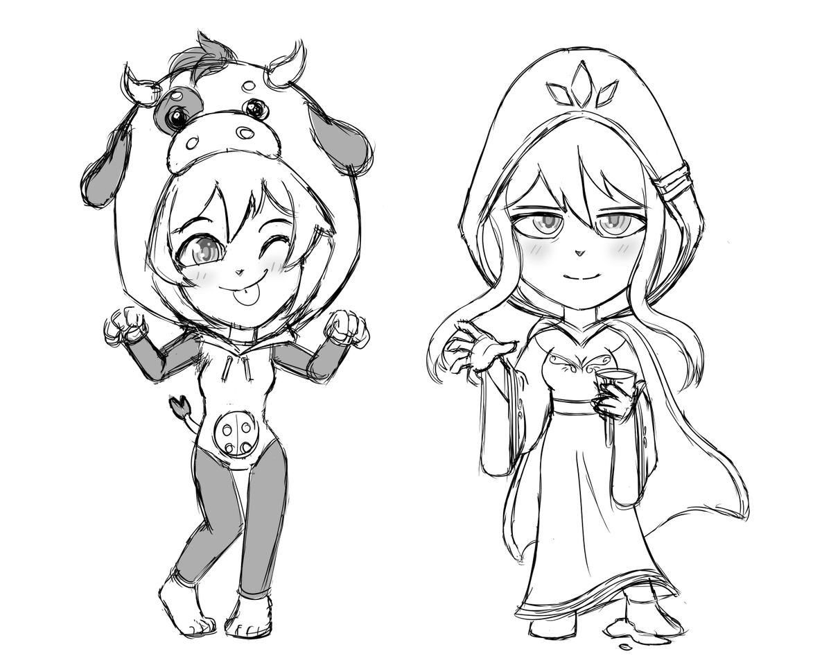 merch_nova's tweet photo. An adorable moo &amp; a darkness that brews... 🎃🐮🩸

@austinlong @markprokoudine @ZhenghuaYang @TeamSalvato @Mithost 

#ddlc https://t.co/3euBrB6tnw