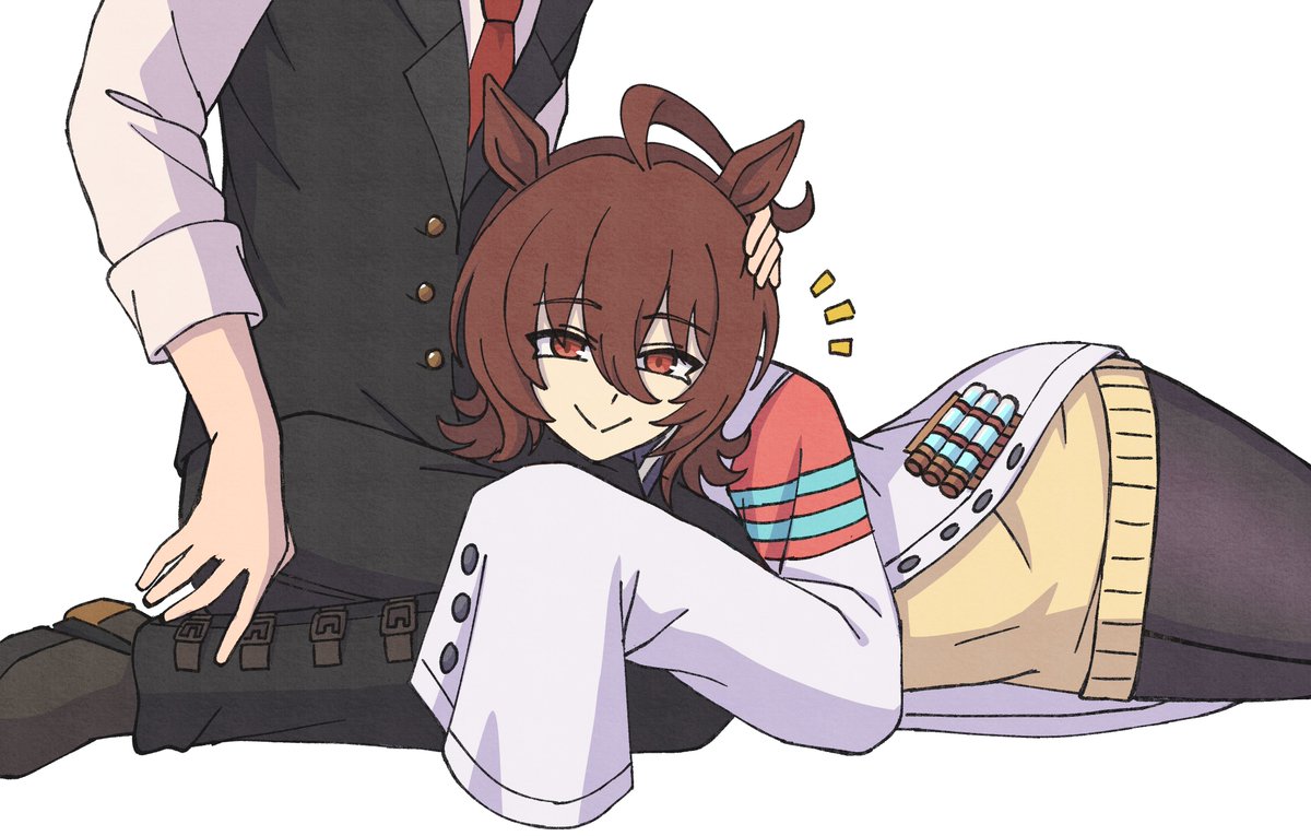 mayu_sketch's tweet photo. Commission for @MakerMediaplus 🐴🧪 https://t.co/y00EVvcQya