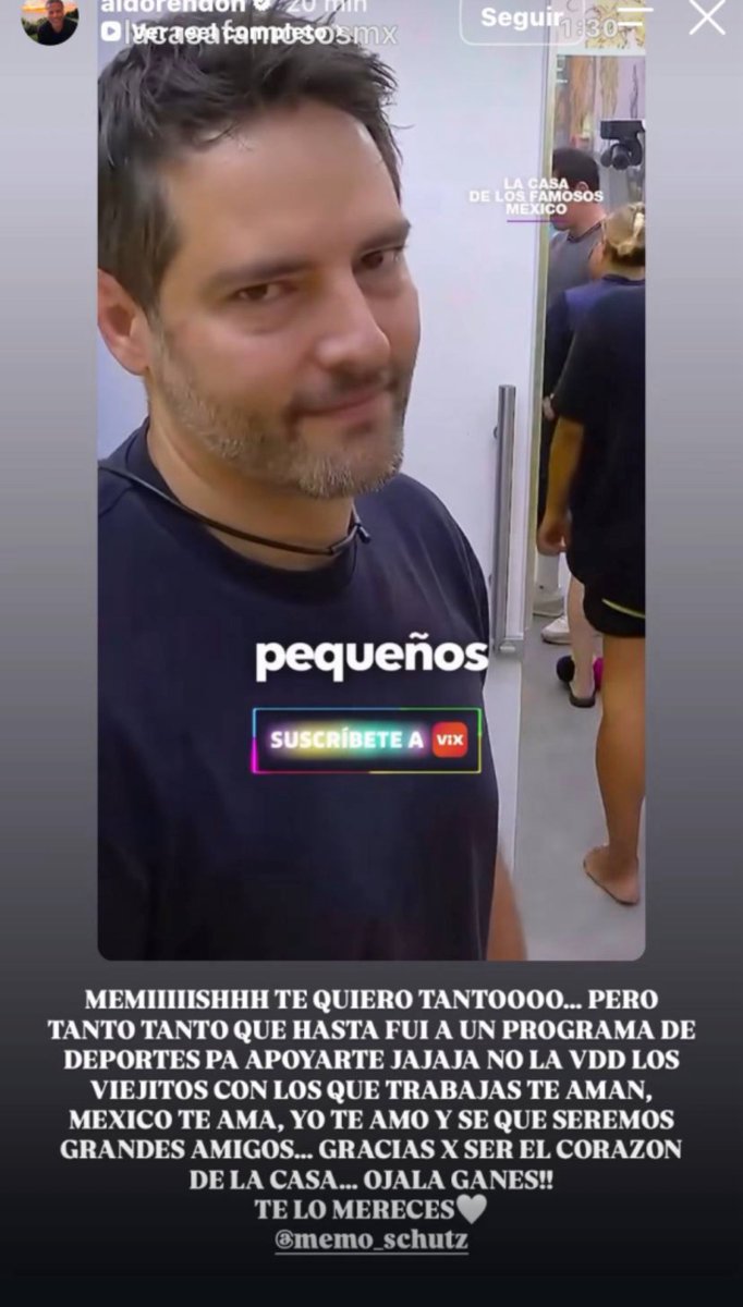 HopeBeatles's tweet photo. Aldo Rendón sobre Memo Shurtzzzz 🥹
VOTA X MEMO 
#LaCasaDeLosFamososMx https://t.co/Cl3KwBl7yn