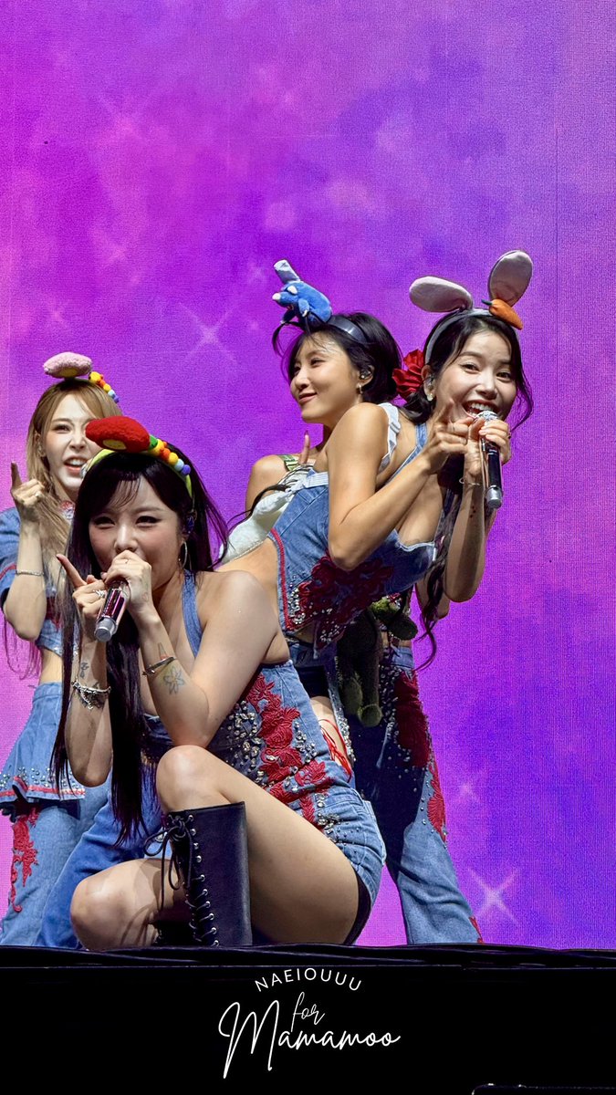 naeiouuu's tweet photo. thank you for the incredible week, my loves 🥺❤️

#kangaroopunch #MAMAMOO #MAMAMOO4WARD #MAMAMOO_4WARD_SYDNEY https://t.co/ZXOeaL0Q0R