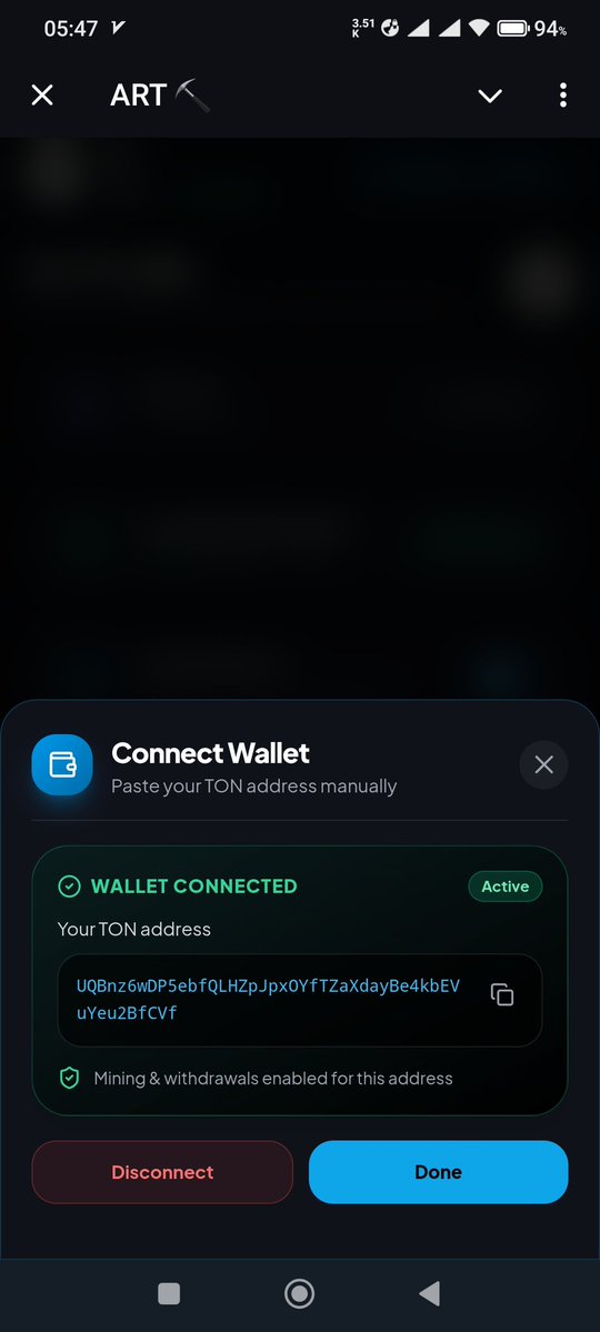 MR_NUX's tweet photo. @ART_Token_Web Verified / eligible / level 4 / doing tasks and mining ..... BUT still pending !!!!!
Pooof , buying time or realy want to withdraw this few bucks of ARTcoins ? https://t.co/y5VjCpYLY4