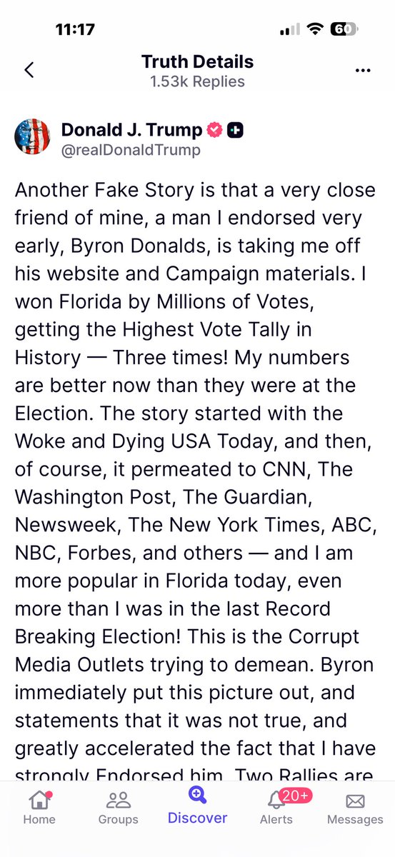 PWStephenClark's tweet photo. It’s official. Trump has officially jumped the shark and even @ByronDonalds has removed him from his campaign website, which is driving Trump crazy.
Ick https://t.co/MqS5IdRtb0