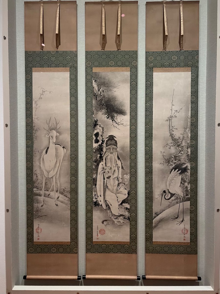 dotsby's tweet photo. 月と星と―美術がつなぐとき / 千葉市美術館

この美術館の展示はいつもがっしり土台がある感じでびっくりするんだけど、今回のテーマに関連して展示された曾我蕭白が個人的ハイライト。
定番の人物の表情の気持ち悪さ（？）と背景の純粋な美しさに見惚れました・・・
今回もええものみれた・・・ https://t.co/ltN6sV1HWv