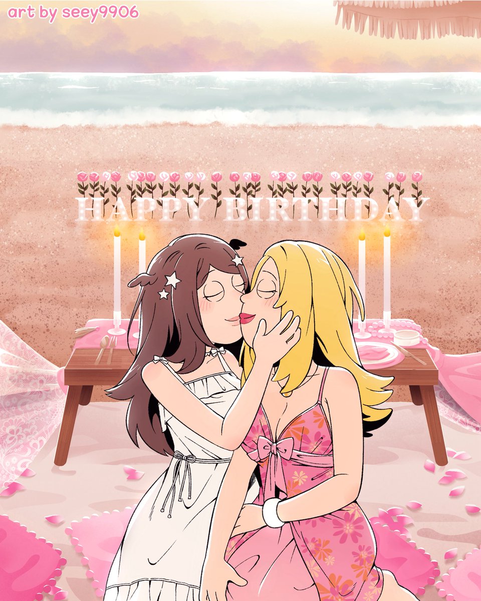 Iluvtheworld43's tweet photo. 🍷: happy 41st birthday to my dear lovely, pink &amp; precious carnation, franny!

this day was full of so much joy, laughter &amp; getting to spoil my love to the maximum like the queen she is &amp; always deserves to be treated 💗

© seey9906 &amp; adorbsfox https://t.co/Qu5BwFosGa