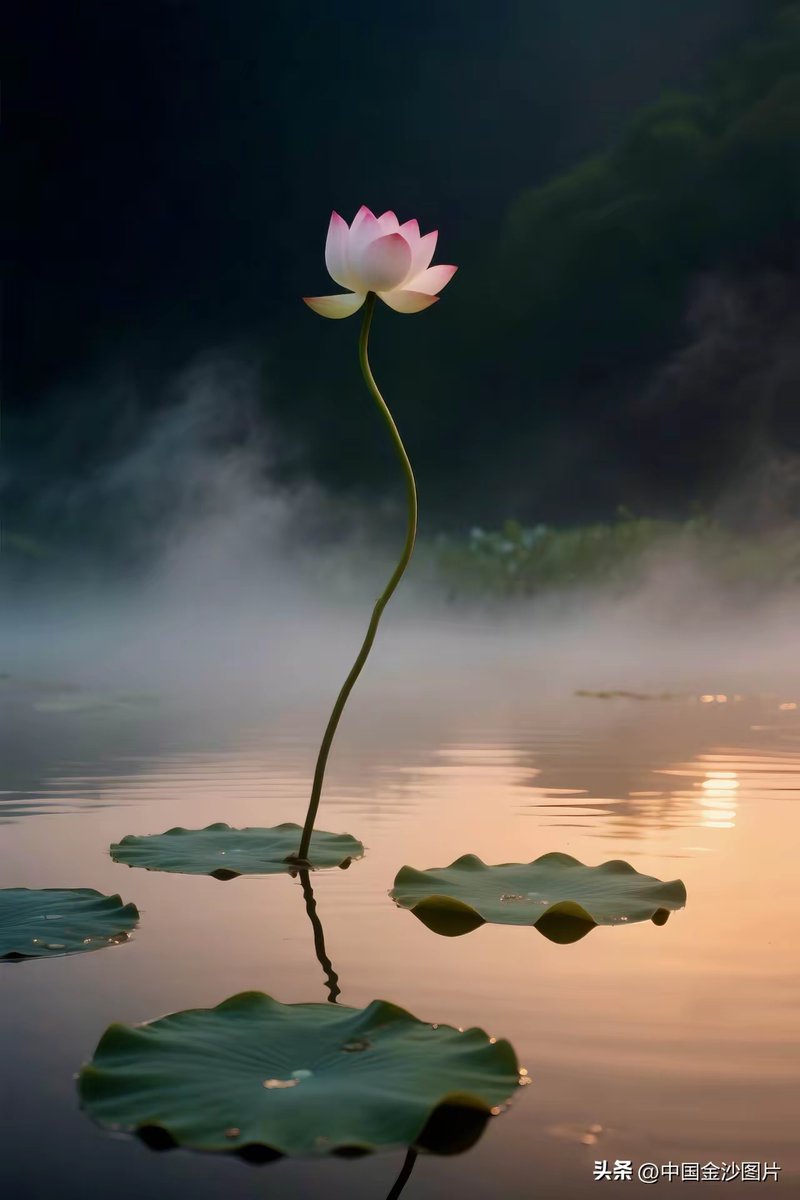 raquel3mvl's tweet photo. In morning light, the lotus’s roots are not bound—today I’ll call on friends to share this quiet bloom. https://t.co/LYJ1eV5Xbk