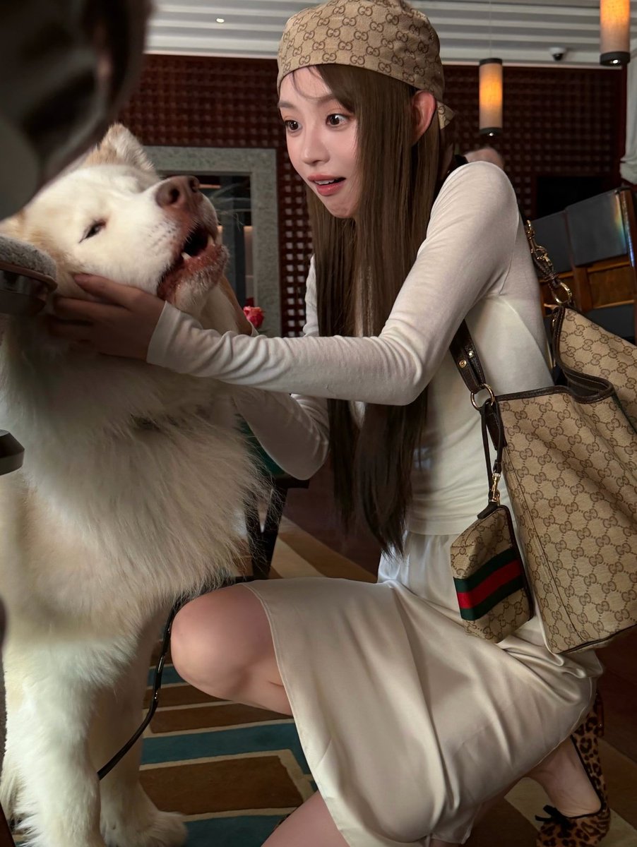 iykoztg's tweet photo. 哇刷到田曦薇的Gucci路透真的觉得她好美好漂亮眼睛好大，又瘦又有肌肉真的好喜欢她 https://t.co/AAP6jN3fbr