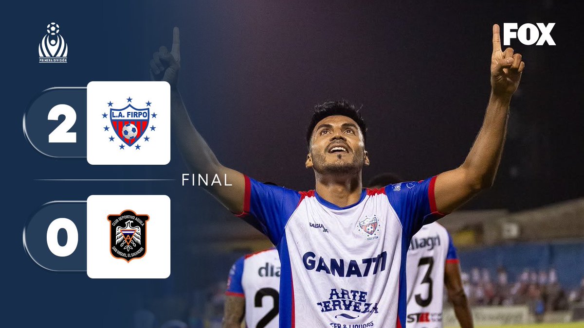foxdeportes_sv's tweet photo. ๐ฅ๐ยกVictoria Pampera en Usulutรกn! Sรณlida victoria de Luis รngel Firpo ante un รguila que arranca la segunda vuelta con derrota.
#LaPrimeraEnFOX https://t.co/3io2q20R9h