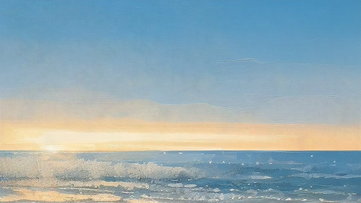 ParkJonghy74442's tweet photo. [Ride the gentle waves on the island's ripples—calm coastal vibes u0026 soft breezes here]， https://t.co/D3Zs5DJC1M
