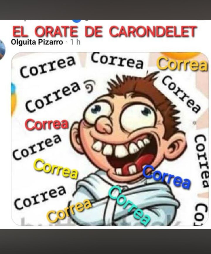 imsb39's tweet photo. @elnoticierotc Te  quedarás con  las ganas  hp primero entrarás vos y todos esos drogos que te pagan con la plata del pueblo porque sino hablas de correa no son ustedes https://t.co/HbAwaRUdtO