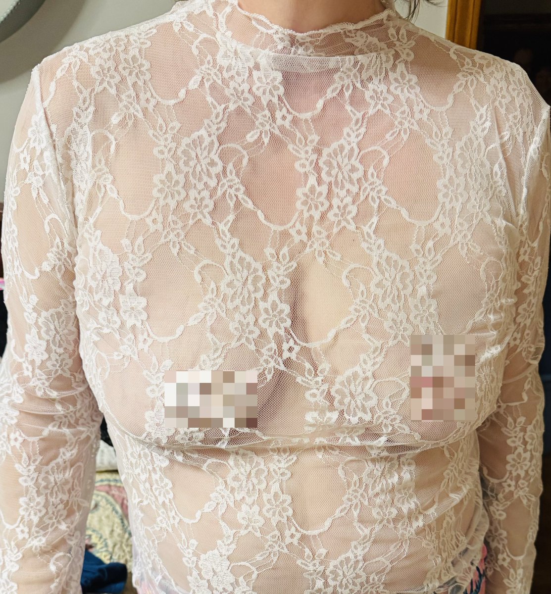 Mags7669's tweet photo. Will I get into trouble if I don’t wear anything under this shirt when I go out ? https://t.co/0V4TQeUPvA