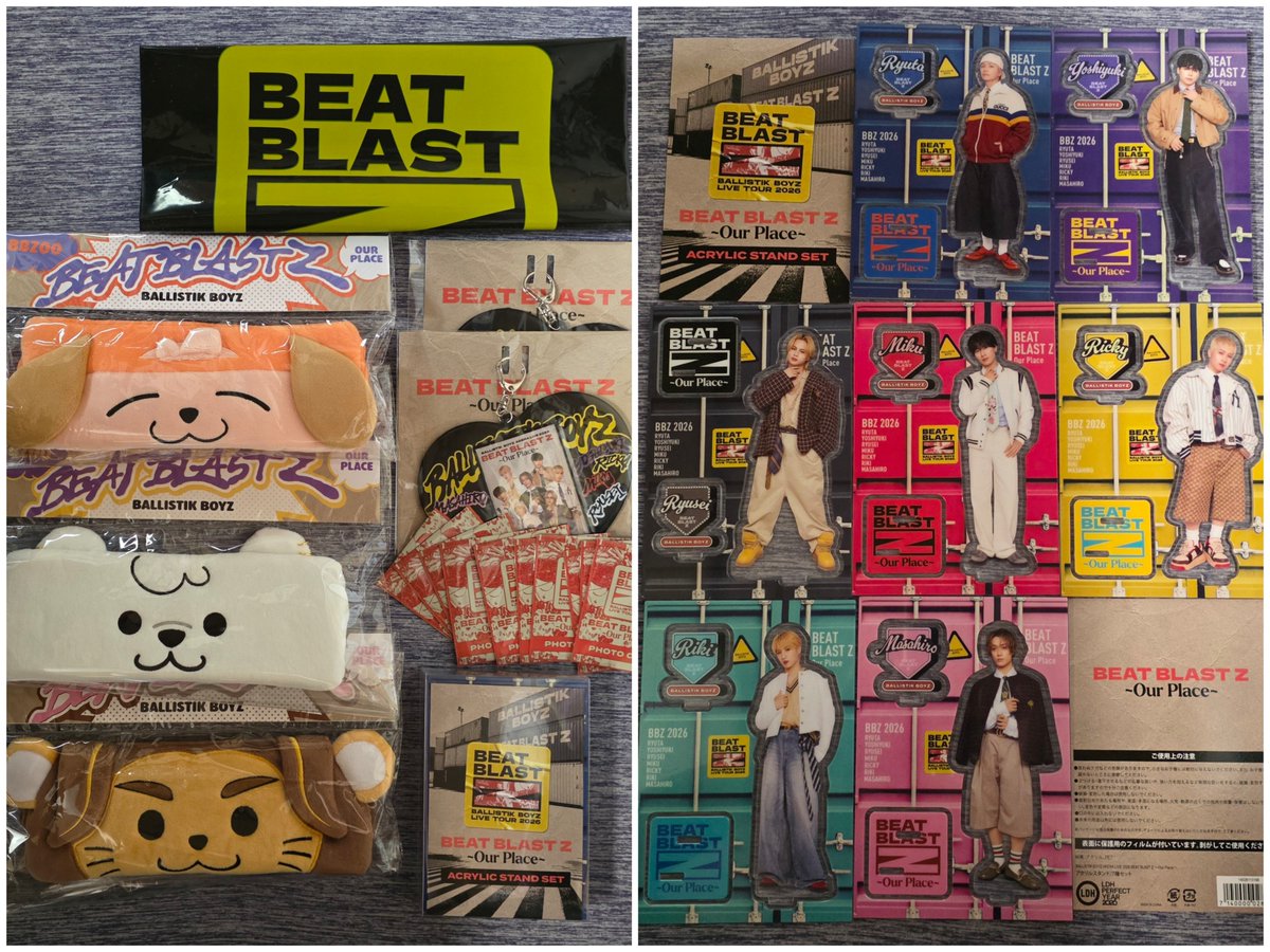 bs7321846bbd1's tweet photo. BALLISTIK BOYZ
BEAT BLAST Z "OUR PLACE"グッズ
届いた- ̗̀📦 ̖́-
ヘアバン可愛すぎる😁💕💕💕
いつ使うん!やけど、買ってよかった🤭
アクスタセットも無事に到着
#BALLISTIKBOYZ
#OURPLACE
(息子が購入、カードの開封式早くしたい) https://t.co/3sRXs1w2XV