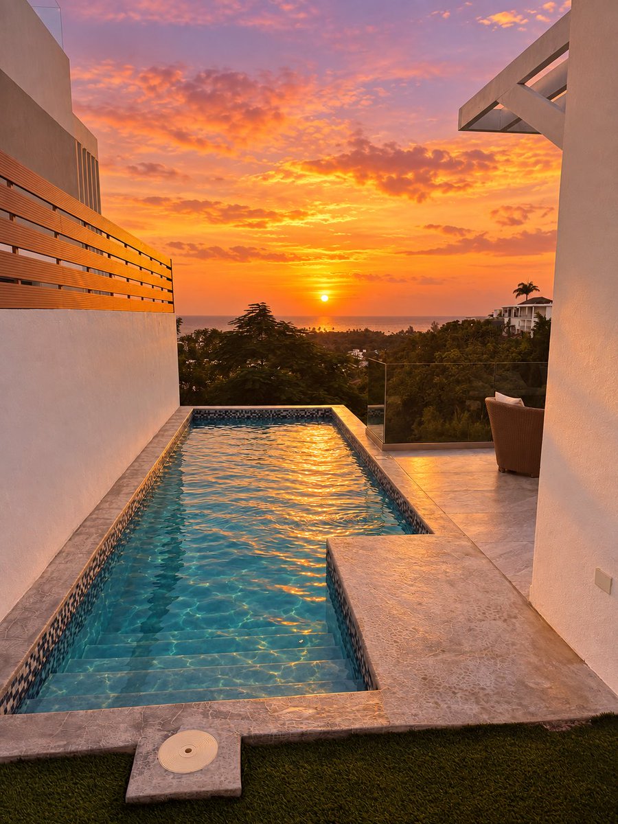 Yosoyflako's tweet photo. Las terrenas con hermoso atardecer! https://t.co/d3xoqBcc3R