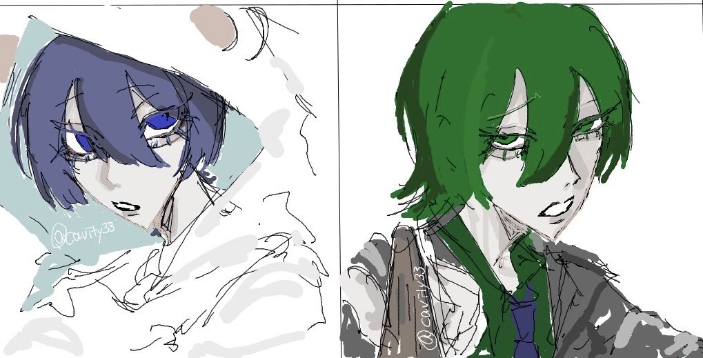 cavity33's tweet photo. 絵チャお邪魔しました https://t.co/BnLl0Ztvmg