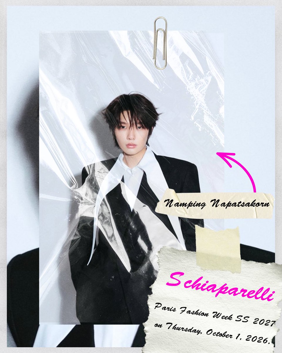_jxnepnd's tweet photo. ไปปารีสกันคับบบบ โก ๆ

#KengNamping #Schiaparelli
#nampingster #KengHarit #PFW
@Schiaparelli https://t.co/7uORuCgSOe