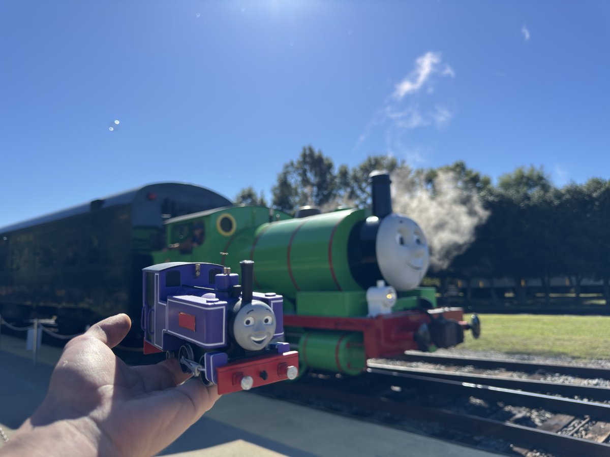 TheIvoHughModel's tweet photo. What an amazing day! Day Out with Thomas was so much fun with my friends. Hopefully with the new reboot these events can keep happening! 🚂🥳 https://t.co/b3xAPHdBm4