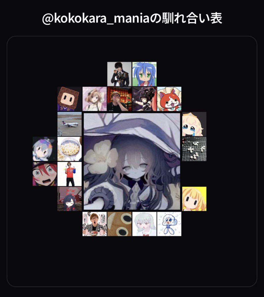kokokara_mania's tweet photo. 馴れ合い表やり🈵‼️
もっと色んな人と馴れ合いたいなぁ、そ決 https://t.co/tp1m086g8I
