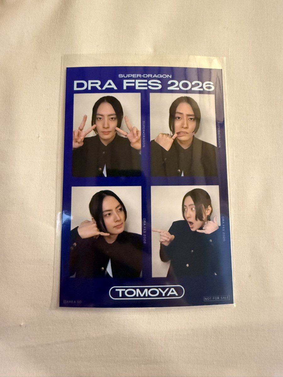 ramtanreply03's tweet photo. 【交換】SUPER★DRAGON スパドラ DRA FES 2026 ドラフェス ファンクラブ FC 継続特典

譲：松村和哉

求：田中洸希

ドラフェス大阪公演にてお手渡し可能です。
検索よりお気軽にお声がけください。 https://t.co/jaqLhDR0f1
