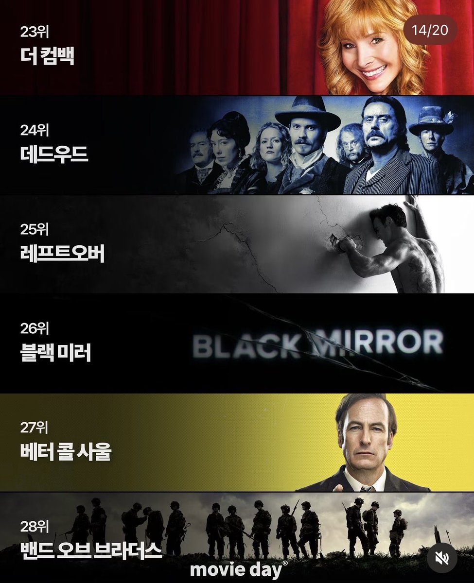 yongZa_R's tweet photo. BBC선정 21세기 최고의 TV시리즈 https://t.co/TzjszkQOUj