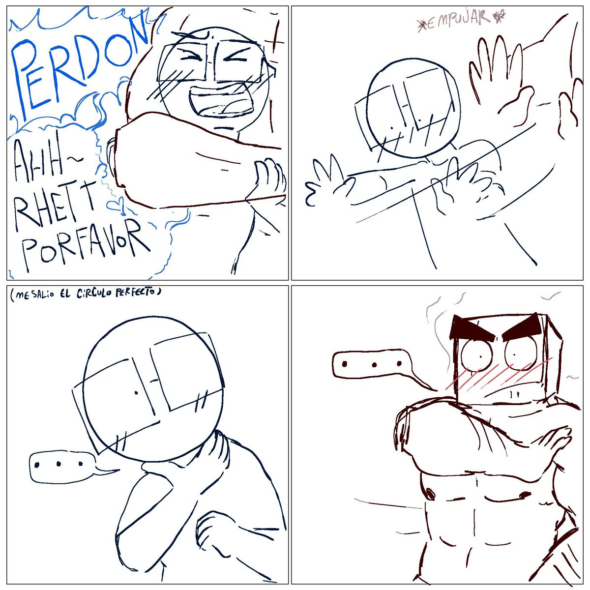 nictofobiaart's tweet photo. Intruso prt 2 /??  , me equivoqué de hashtag chicos , ahora sí a dormir  #puzzleheadsnsfw #puzzleheads18 #blett #nsfw #comicnsfw https://t.co/EVzpZ7RosX