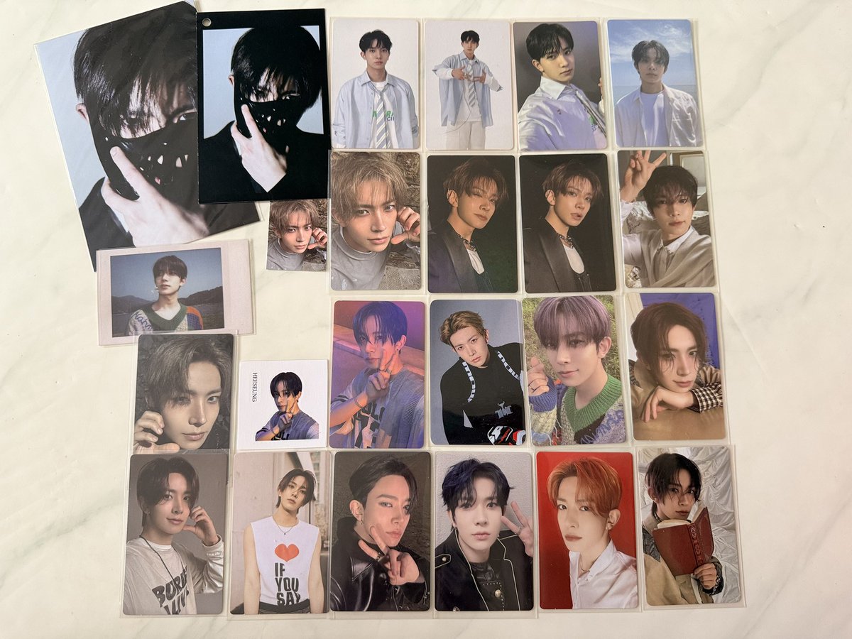 aronoeldiaz07's tweet photo. 𑣲⋆ wts lfb ph 𑣲⋆

𑣲⋆ Heeseung/Evan PC
𑣲⋆ Take all: 1500php
𑣲⋆ Onhand, can ship anytime 
𑣲⋆ Payo 
𑣲⋆ MOP: Gcash, Metrobank 
𑣲⋆ MOD: J&amp;T or Lalamove 
📍Manila

# heeseung evan tsv ob wtl ru https://t.co/SoPoinCuXY