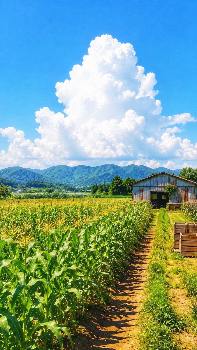 _ai_nature_art's tweet photo. 9月が終わるので、夏の思い出を残しておきます🌻☀️🌿 https://t.co/k775mWhSql