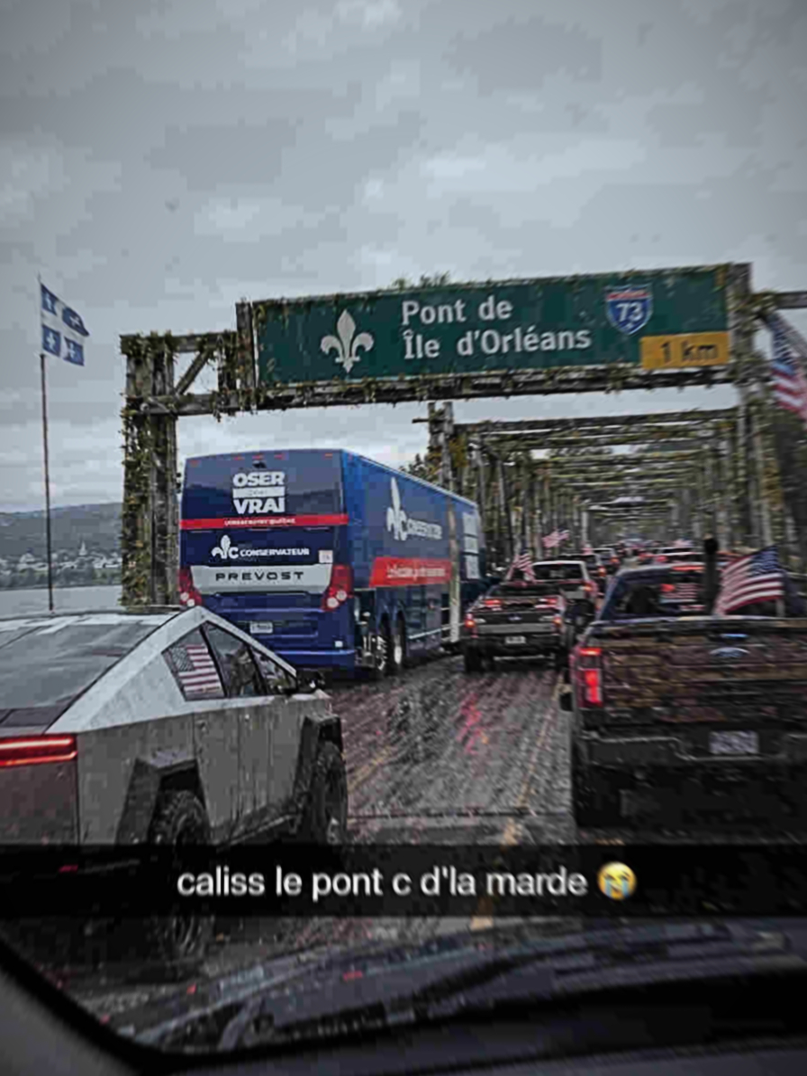 Foxepvp1's tweet photo. J’ose pour vrai, votons Parti conservateur pour ce beau pont

#IA #PolQc #Politique #Conservateur #51eÉtat #USA

Le 3e lien à 3 milliards de dollars, c’est irréaliste. https://t.co/fDiaQ4Y0iW