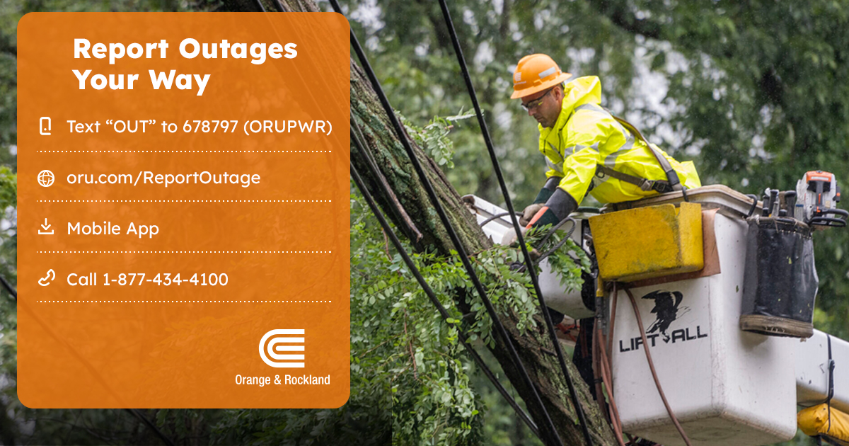 ORUConnect's tweet photo. As the nor’easter continues to impact the region, our workforce remains mobilized and ready to restore power to customers. More info: https://t.co/LVSeN7I0Jx https://t.co/XG3SnruV2x