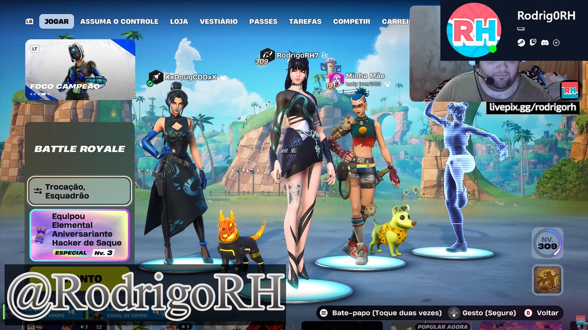 RodrlgoRH's tweet photo. Fortnite Com Minha Mãe XxDougCODxX Valquiria2134 No Sábado = ( https://t.co/O5eo8UioKH ) https://t.co/mpjfM0yu9m