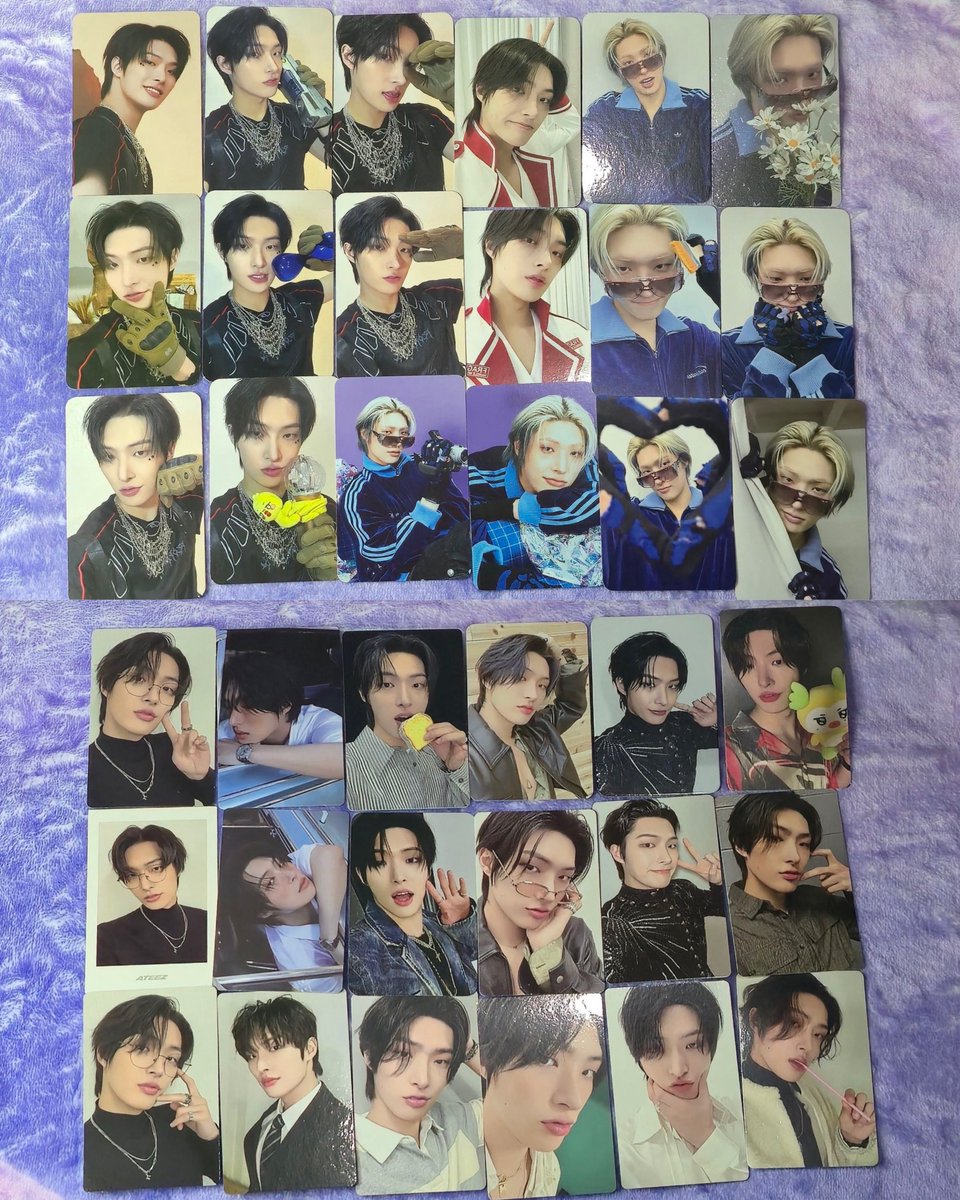 HARAMSHlNN's tweet photo. wts lfb pc ateez mostly mingi

5.250k (negotiable) inc pack
no price breakdown
first claim first serve (fcfs)
jkt, ina (shipping? manual only)

#pasarateez #ตลาดนัดateez want to sell 에이티즈 포카 양도
Seonghwa Hongjoong Yunho Yeosang San Wooyoung Jongho https://t.co/IK4VqFhveH