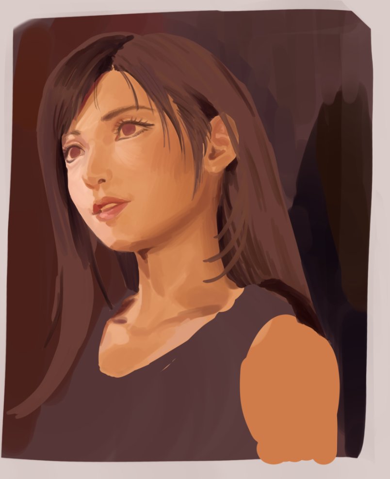 agreeablepossum's tweet photo. Cloud Tifa WIPS 👉👈
#FF7 https://t.co/DPOcgZ5f0i