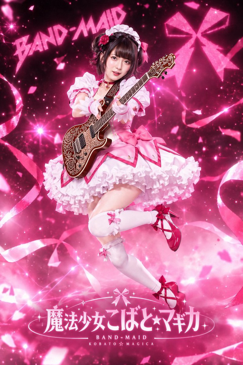 Alphonse002's tweet photo. 「まどか⭐︎マギカ」のTVシリーズ 観直してて、やっぱ凄いね✨

#AI生成
#bandmaid https://t.co/8PFAsP5PPx