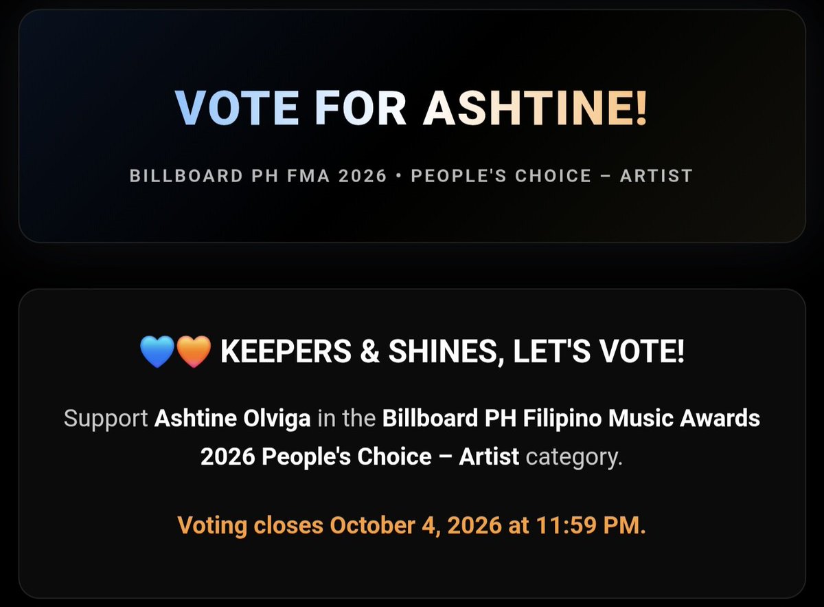psashdres's tweet photo. 🚨 7 DAYS LEFT!!! 🚨

Vote here: https://t.co/IAW3KTvGbA https://t.co/jfWAOWcwJt